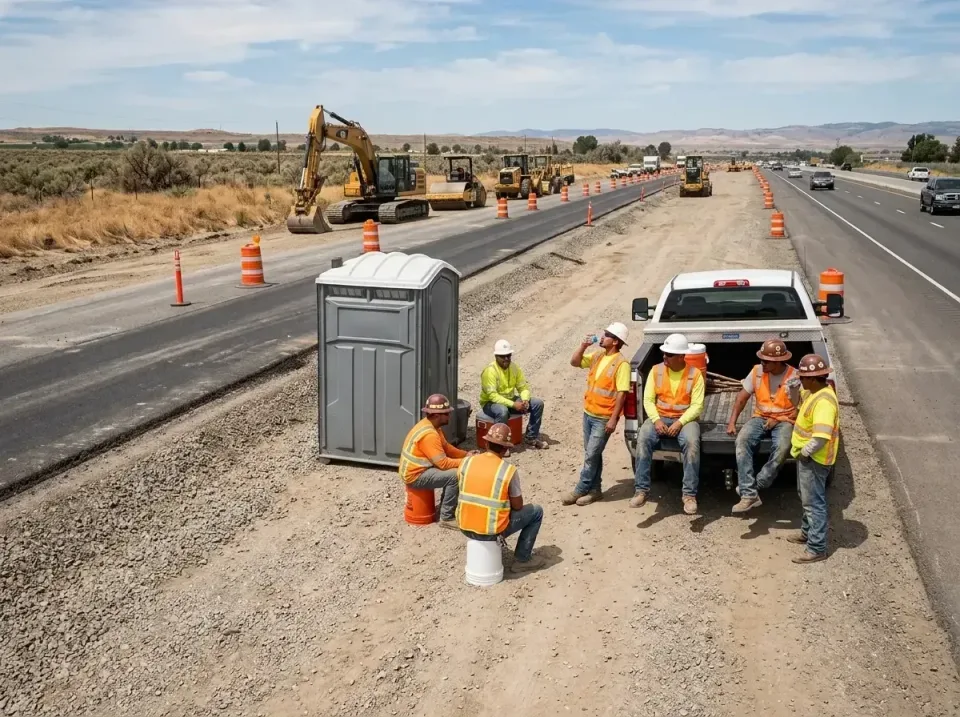 highway-road-construction-crew-007 — frequently asked questions, Porta Potty and Restroom Rentals in Anacortes, WA